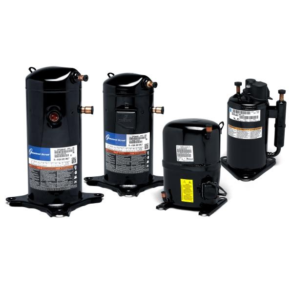 heat pumps air handler and compressor