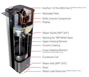 LG Heat Pump Water Heaters | Energy-Efficient Hybrid Systems & Accessories