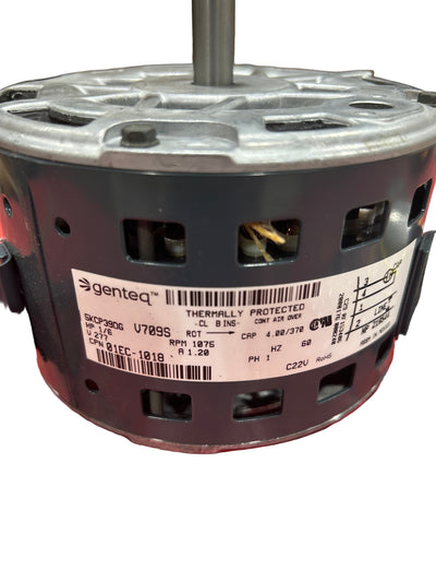 01EC-1018 - MetalAire 1/6 HP 277V OEM PSC Motor