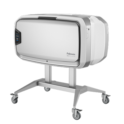Ideal for Extra-large spaces: casters allow it to move where greater coverage is required