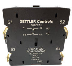 V07910 -  AAON OEM Contact Auxilliary Zettler - Replaced by G154270