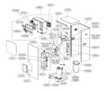 Case Assembly, Control - LG Part# ABQ74262801
