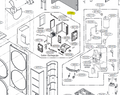 Case Assembly, Control Box - LG Part# ABQ77442310