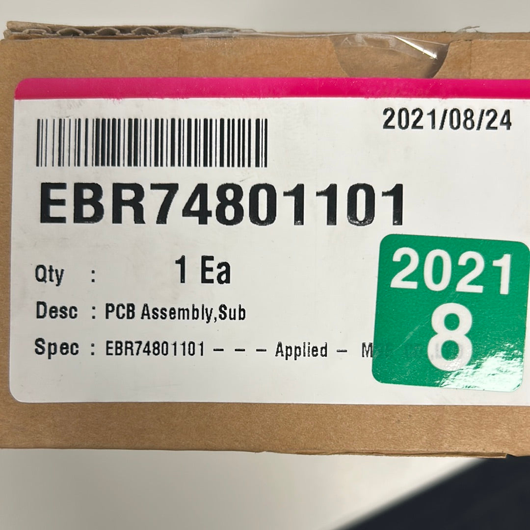 EBR74801101 - PCB Assembly, Sub - Location 268711