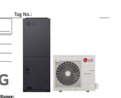 KNSLB241A | LG Single Zone IDU - Multi Position AHU 24K BTU for only Multi Position AHU (R32)