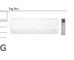 KNUAB091A | LG Multi/Single Zone IDU - Wall Mount High Efficiency 9k BTU (R32)