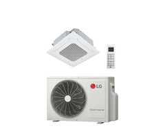 KNUDB091A | LG Multi/Single Zone IDU - 4-Way Ceiling Cassette 9k BTU PT-QAGW0 Required (R32)