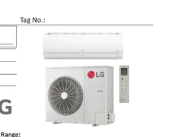 KUSAP361A | LG Single Zone ODU - Wall Mount Extended piping 36k BTU (R32)