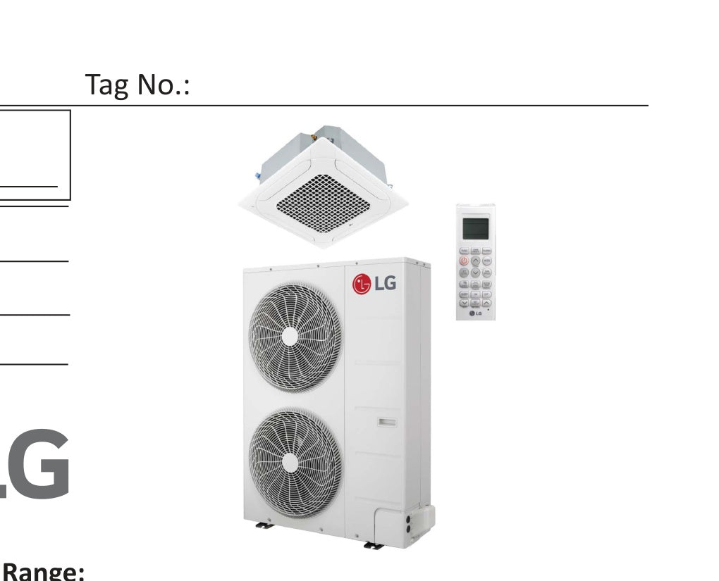 In Stock. LG KUSXA481A Single Zone ODU 48K BTU OEM – RapidHVACParts