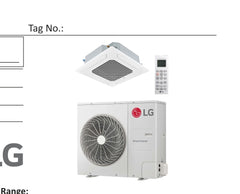 KUSXB241A | LG Single Zone ODU - 24k BTU (R32)